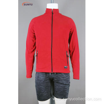 Men's lightweight polar fleece coat